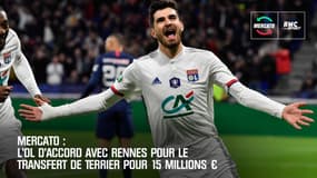 Mercato: L'OL d'accord avec Rennes pour le transfert de Terrier pour 15 millions d'euros
