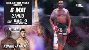 MMA à Bercy : Le KO monstrueux de Kongo contre Ayala en 2018 (Bellator Paris)