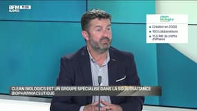Olivier Boisteau (Clean Biologics): Clean Biologics est un groupe spécialisé dans la sous-traitance biopharmaceutique - 12/06