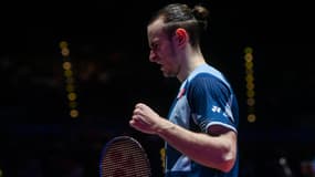 Alex Lanier, à Birmingham,  pour l'Open d'Angleterre, le 15 mars 2025