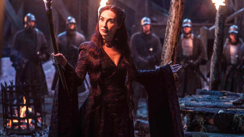 Carice van Houten dans le rôle de Melisandre dans Game Of Thrones