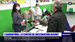 L'Argentière-la-Bessée: le centre de vaccination ouvre ses portes 