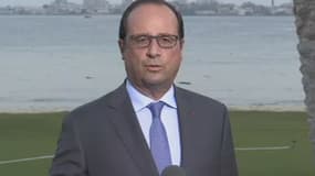 François Hollande était en Egypte ce jeudi.