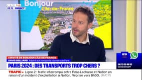 David Belliard, adjoint à la mairie de Paris en charge des mobilités, regrette le prix des transports et partage son inquiétude sur les infrastructures