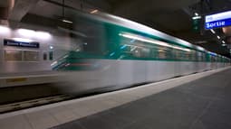 Dans le métro à Paris. (photo d'illustration)