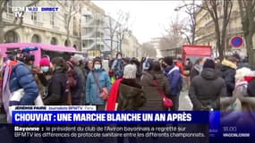 Une marche blanche un an après la mort de Cédric Chouviat