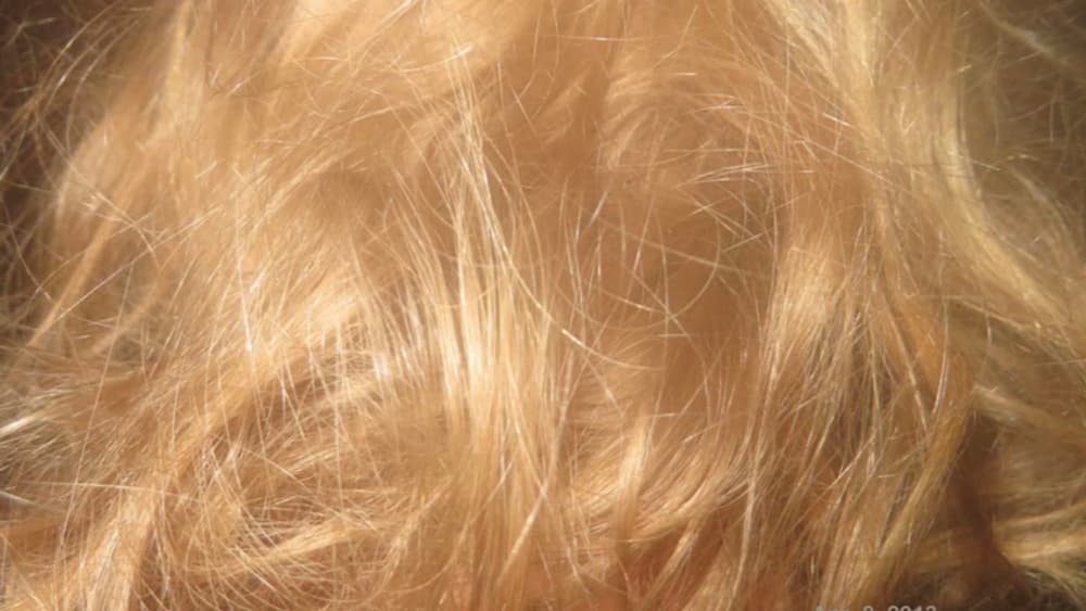 L'une des photos nocturnes, montrant ici les cheveux de Kris. L'une des photos nocturnes, montrant ici les cheveux de Kris.