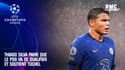 "Le PSG va se qualifier" parie Thiago Silva qui soutient Tuchel, un coach "extraordinaire"