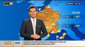 La météo pour ce mercredi 29 avril 2015