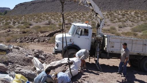 Les recherches ont eu lieu au pied de la Cordillère des Andes Les recherches ont eu lieu au pied de la Cordillère des Andes