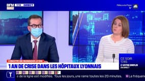 Covid-19: "Plus de 60% de nos lits sont occupés par des patients Covid" annonce le directeur des HCL