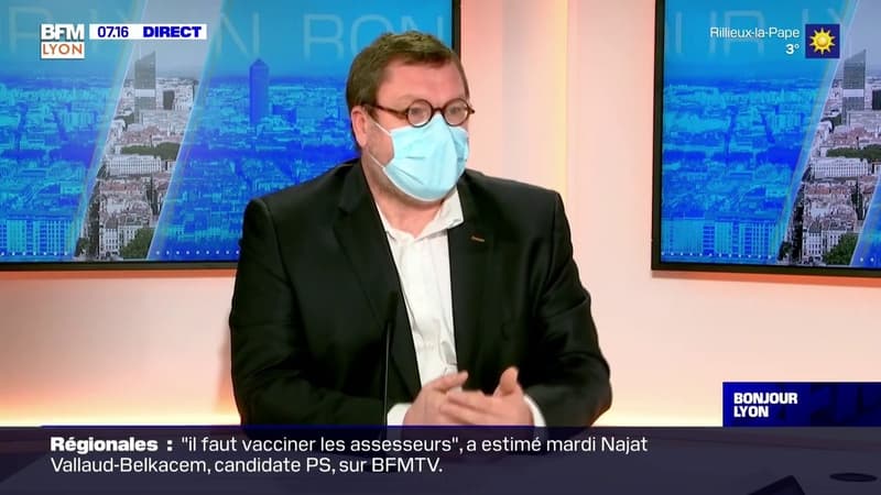 Covid-19: Sébastien Couraud, chef du service pneumologie à l'hôpital Lyon Sud, s'attend à un pic à l'hôpital