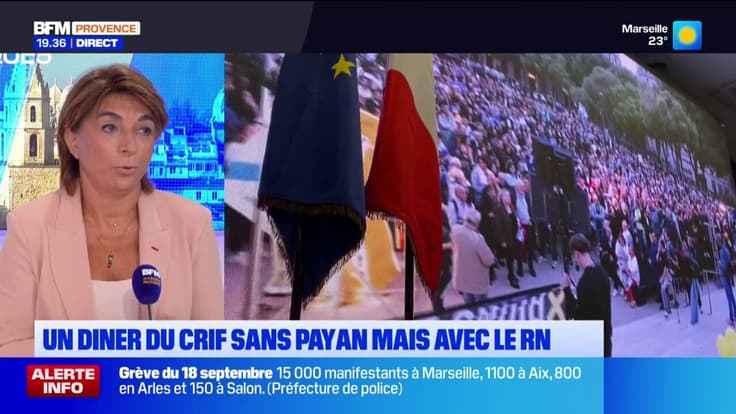 Dîner du Crif: pour Martine Vassal, Benoît Payan a fait "une erreur politique de ne pas venir"