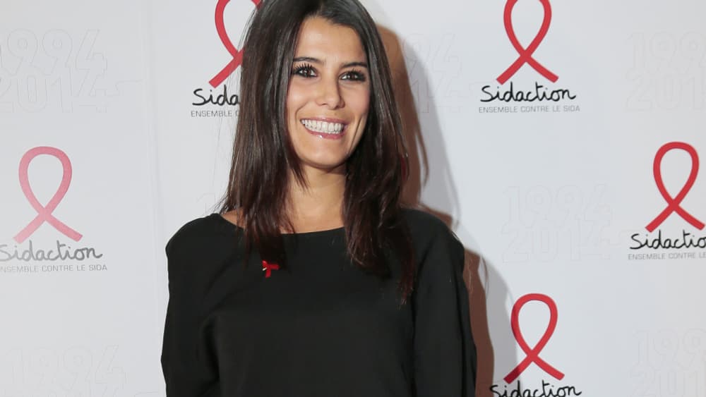 Karine Ferri au Sidaction en mars 2014 Karine Ferri au Sidaction en mars 2014