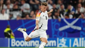 Toni Kroos lors d'Allemagne-Ecosse, le 14 juin 2024.