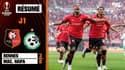 Résumé : Rennes 3-0 Maccabi Haïfa - Ligue Europa (1ère journée)