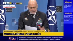 "L'alliance est unie", assure le président du comité militaire de l'Otan