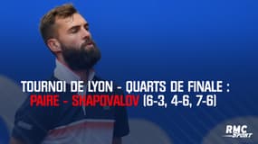 Résumé : Paire - Shapovalov (6-3, 4-6, 7-6) – Tournoi de Lyon