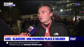 "Je pense qu'on va se qualifier": les supporters lillois sont arrivés au stade Pierre-Mauroy