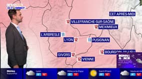 Météo Rhône: un jeudi nuageux, jusqu'à 12° à Lyon