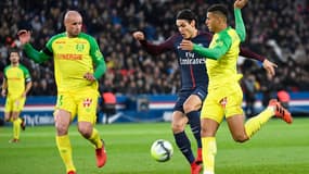 Cavani (PSG) face à Nantes