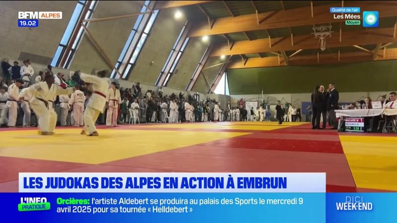 Embrun: les judokas des Alpes du Sud en action ce week-end lors d'une compétition