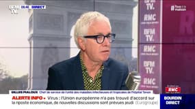 Réanimation: selon l'infectiologue Gilles Pialoux, "il y a toujours eu des critères de sélection, ne serait-ce que pour le bien des personnes"