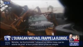 Plus de 30 000 foyers sont privés d'électricité en Floride, où l'ouragan Michael a frappé les côtes avec des rafales à 250 km/h