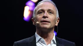 Le présentateur de "Questions pour un champion" Samuel Etienne à Paris le 7 mars 2024