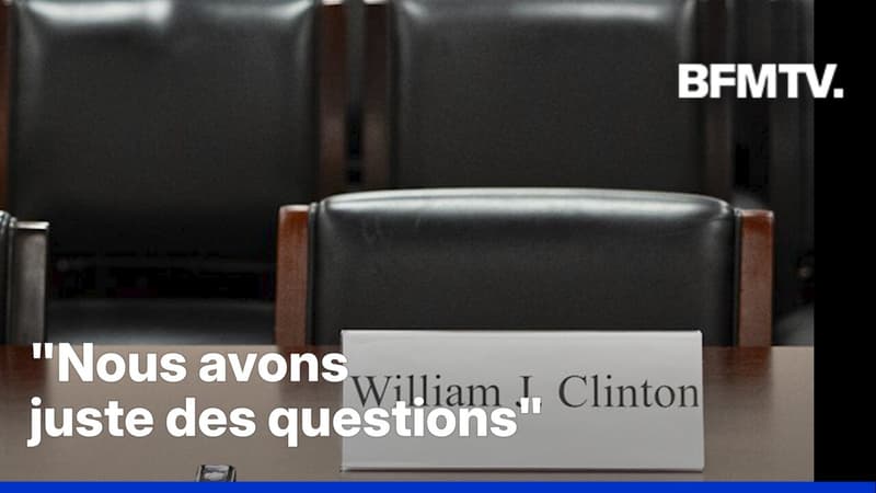 Bill et Hillary Clinton refusent de témoigner devant le Congrès sur l'affaire Epstein