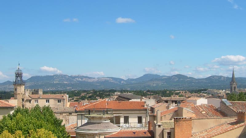 Vue de Carpentras