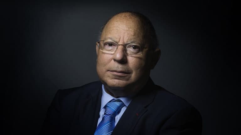 Le président du Culte musulman et recteur de la mosquée de Paris Dalil Boubakeur 