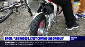 Rodéo urbain: "c'est comme une drogue, tu te sens libre", témoigne un jeune motard de Bron