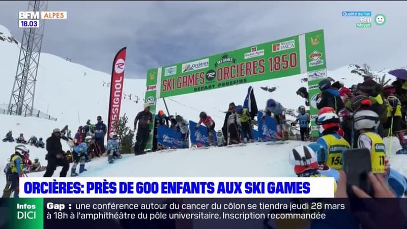 Orcières: près de 600 enfants ont participé aux Ski Games