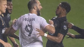 Altercation entre Higuain et Martinez