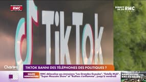TikTok banni des téléphones des politiques? 