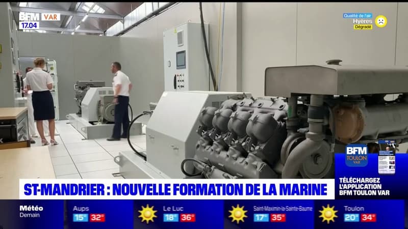 Saint-Mandrier-sur-Mer: nouvelle formation de la Marine