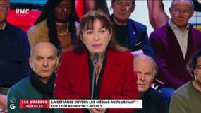 Défiance des médias : "On n'a pas assez montré qu'il y a eu des très belles choses avec les #Giletsjaunes ! On a montré que la violence et la casse !" @ElinaDumont #GGRMC