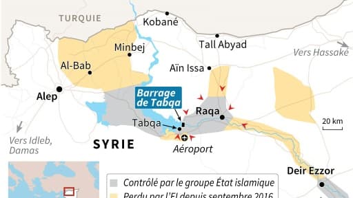Avancée des forces anti-EI vers Raqa Avancée des forces anti-EI vers Raqa