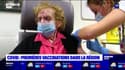 Covid-19: Fleur, 94 ans, a reçu l'une des premières doses de vaccin dans les Hauts-de-France