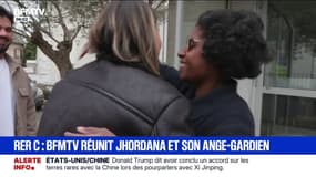 "Je suis extrêmement reconnaissante": les retrouvailles entre Jhordana, victime d'une tentative de viol, dans le RER et celle qui a mis en fuite l'agresseur