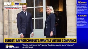 Consultations de François Bayrou: Marine Le Pen et Jordan Bardella sont arrivés à Matignon 
