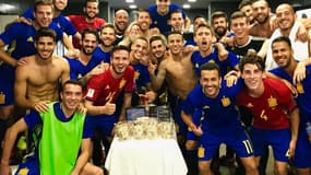 La photo tweetée par Sergio Ramos après Espagne-Albanie (3-0