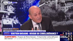 Frappes ukrainiennes en Russie: "L'autorisation me paraît justifiée", affirme Jean-Yves Le Drian