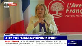 Marine Le Pen sur le carnaval non-autorisé à Marseille: "Cette culpabilisation des Français m'excède"