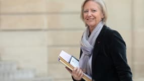 La secrétaire d'Etat chargée des personnes handicapées, Sophie Cluzel, le 21 février 2019, au palais de l'Elysée.