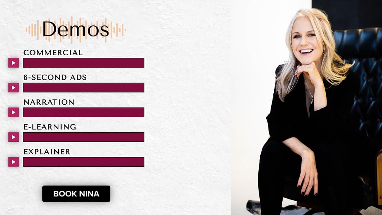 Nina Rolle, la voix officielle d'Alexa dans sa version anglophone Nina Rolle, la voix officielle d'Alexa dans sa version anglophone