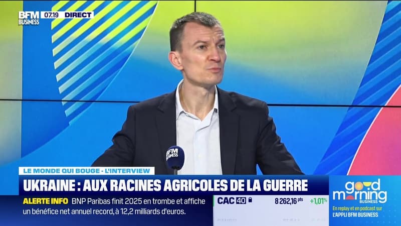 Le monde qui bouge - L'Interview : Ukraine, aux racines agricoles de la guerre - 05/02