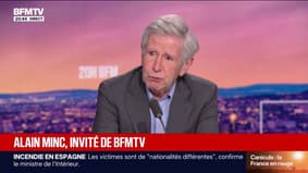 "Je suis inquiet, car je pense que Marine Le Pen est une candidate infiniment plus sérieuse que Jordan Bardella", affirme Alain Minc, essayiste