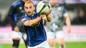 Samuel Marques lors du match de Pro D2 entre Béziers et Brive au stade Amédée Domenech le 6 décembre 2024.